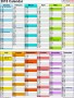 6  2014 Excel Calendar Template
