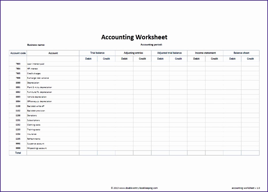 accounting excel template