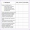 10 Action Plan Excel Template