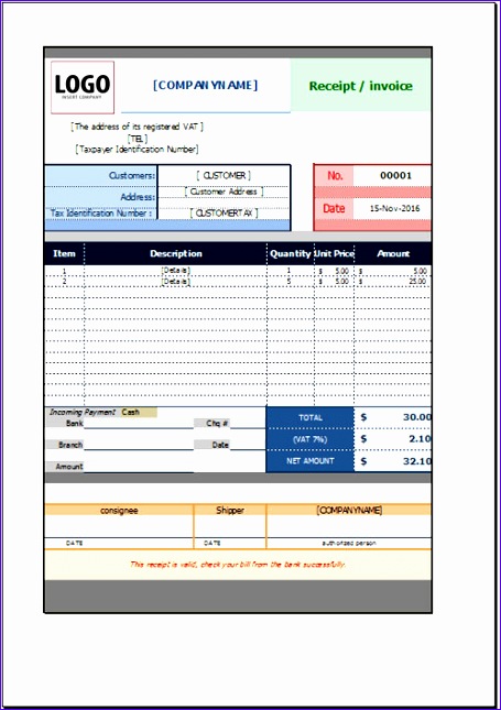 free payment receipt template 455645
