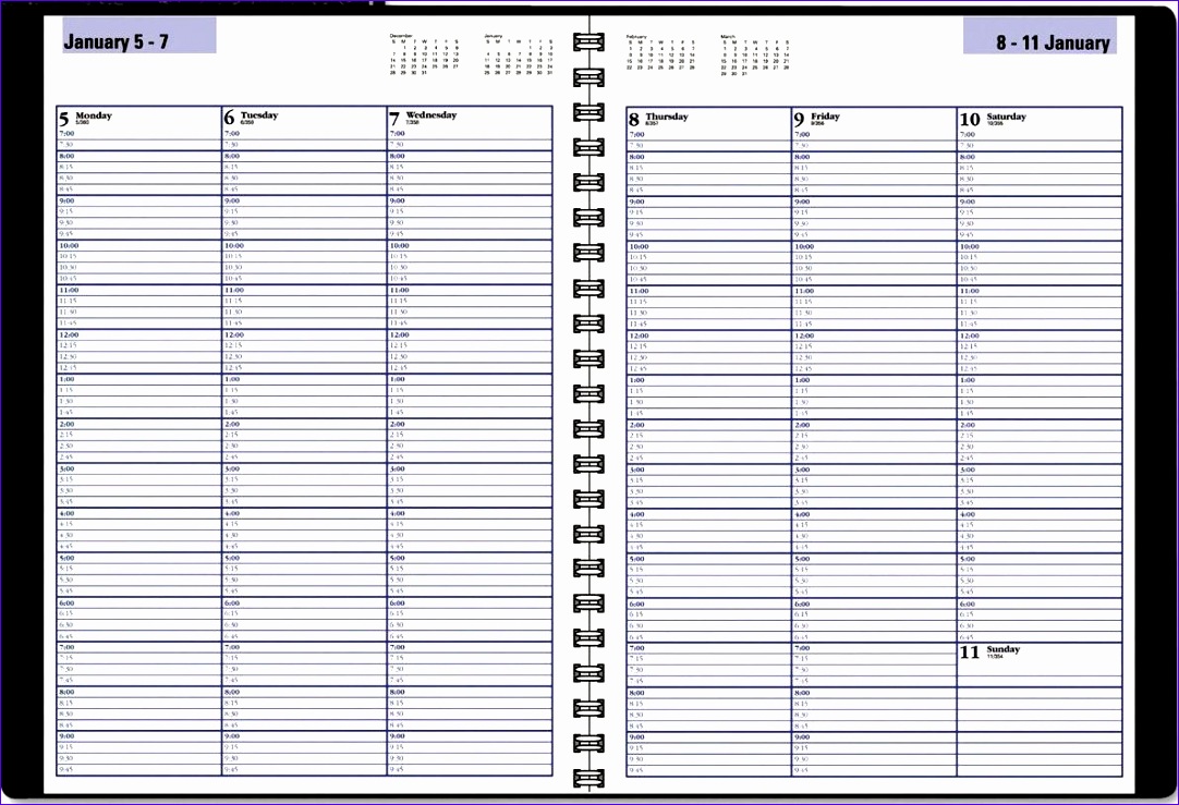 6 appointment book templates 1082739