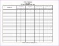 5  attendance Template for Excel