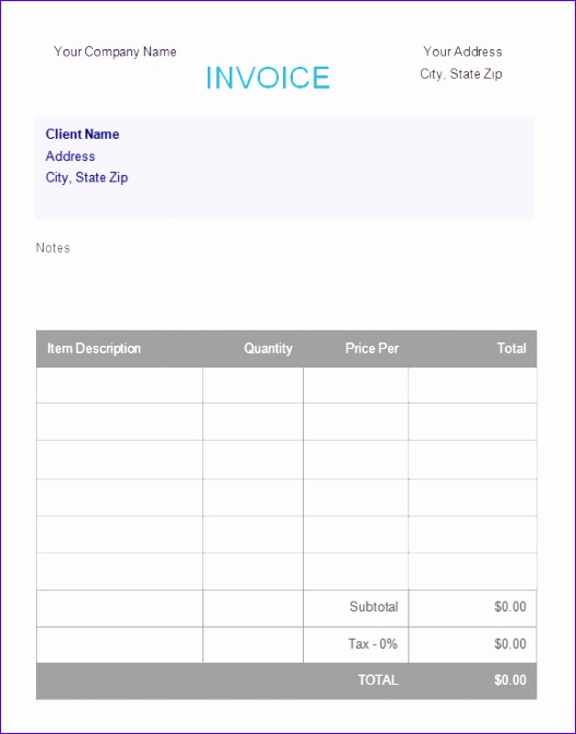 invoice with deposit template 1339