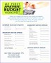 12 Budget Excel Template Free