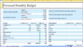 6  Budgeting Templates for Excel