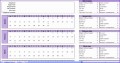 10 Calendar Excel Template