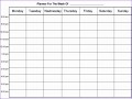 7 Calendar Planner Template Excel