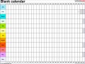 6  Calendar Template Excel
