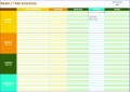 12 Calendar Template On Excel