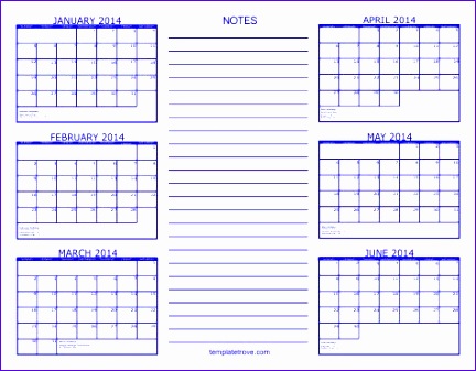 calendar free template 432337