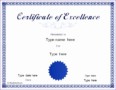 10 Certificate Of Excellence Templates