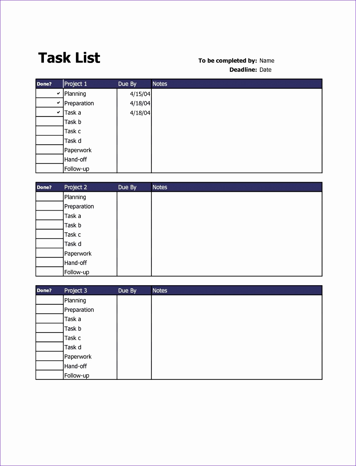 task checklist template excel 11601518