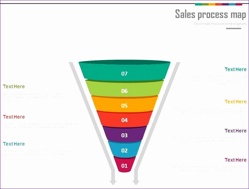 ppts sales process funnel map for lead generation powerpoint slides 873662