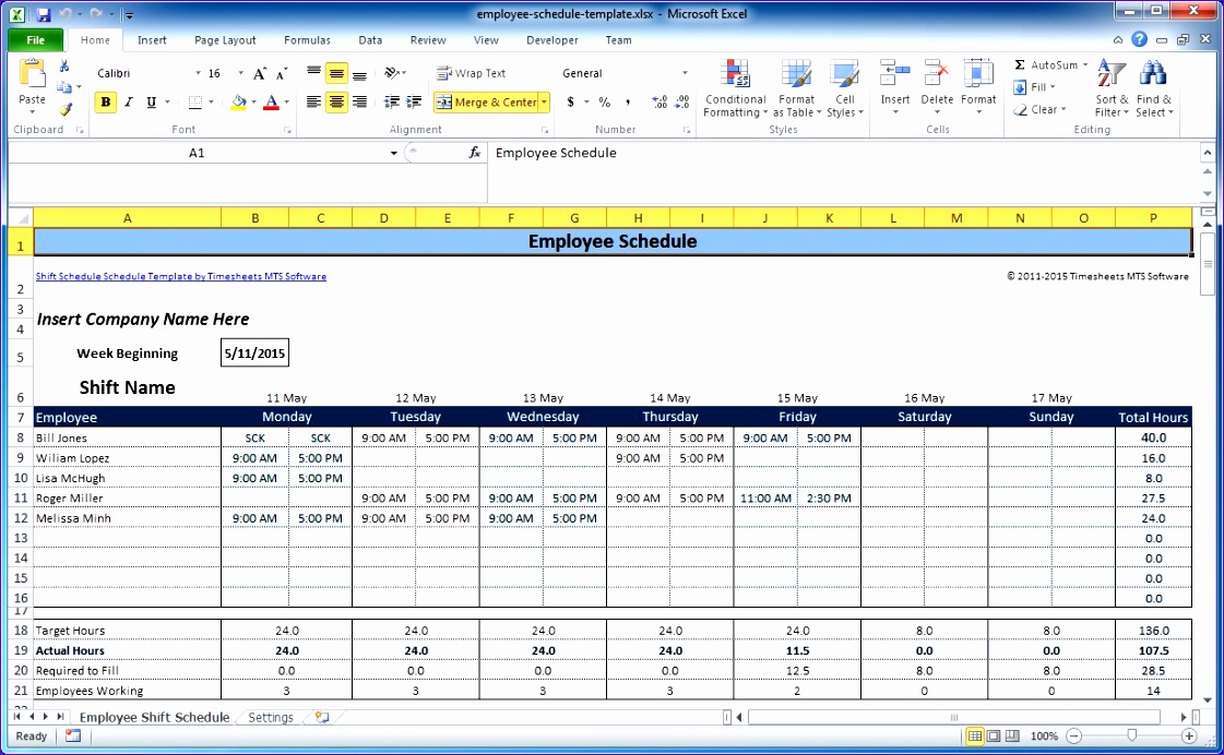 excel work schedule template monthly 1121692