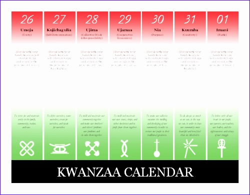 kwanzaa calendar 301 500391