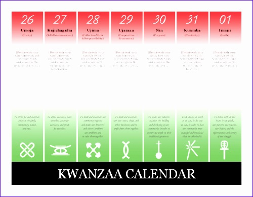 Kwanzaa Calendar For Microsoft Personal Access 166i1 kwanzaa calendar 301 500391
