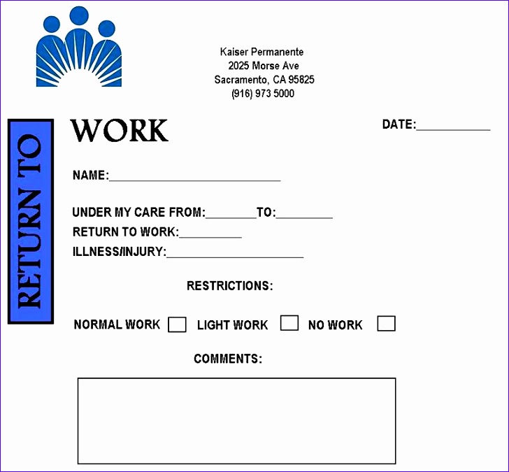 doctors note for work template 728675