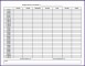 6 Day Planner Template Excel