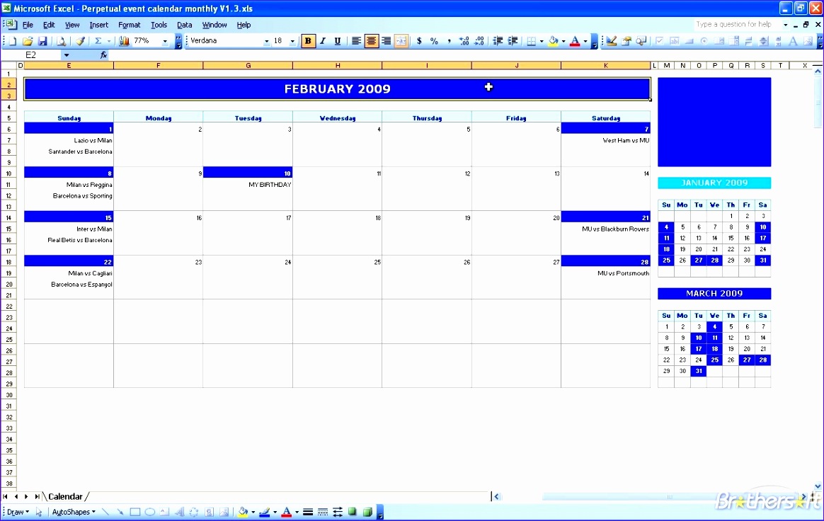 post event calendar schedule template 1164736