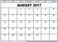 10 Blank Calendar Template Excel