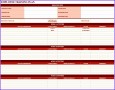 8 Contact Excel Template
