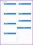14 Daily Calendar Template Excel
