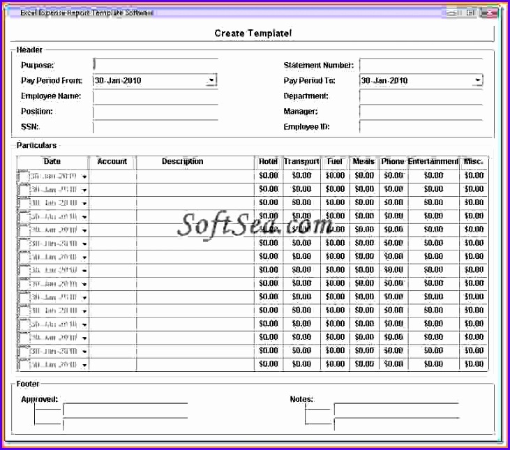 Expense Report Template Excel Excel Expense Report Template Software … 731645