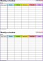 8 Excel Week Calendar Template