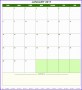 9 Monthly Calendar Template Excel 2018