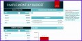 10 Simple Budget Template Excel