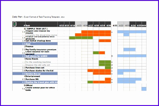 10 task tracking templates free sample example format task tracking excel 532357