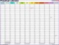 14 Weekly Planner Template Excel
