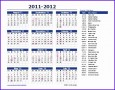 8 Year Calendar Template Excel