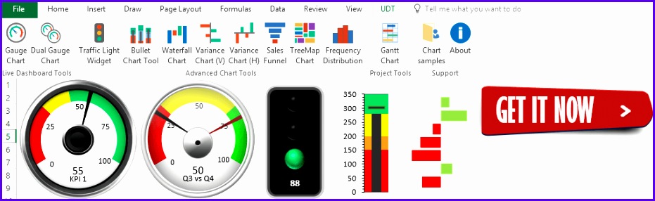 Excel Dashboard School KPI Dashboard Tools and Free Templates 1u281 Thanks for your interest in our free excel dashboard templates Join our gauge chart tutorial Turn your data into easy to read kpi dashboard using