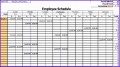 10 Free Schedule Template Excel