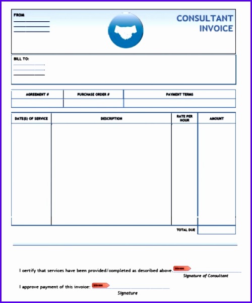 Free Consulting Invoice Template Excel Pdf 500599
