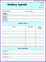 14 Minutes Of Meeting Template Excel