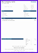 Simple Invoice Template 136186