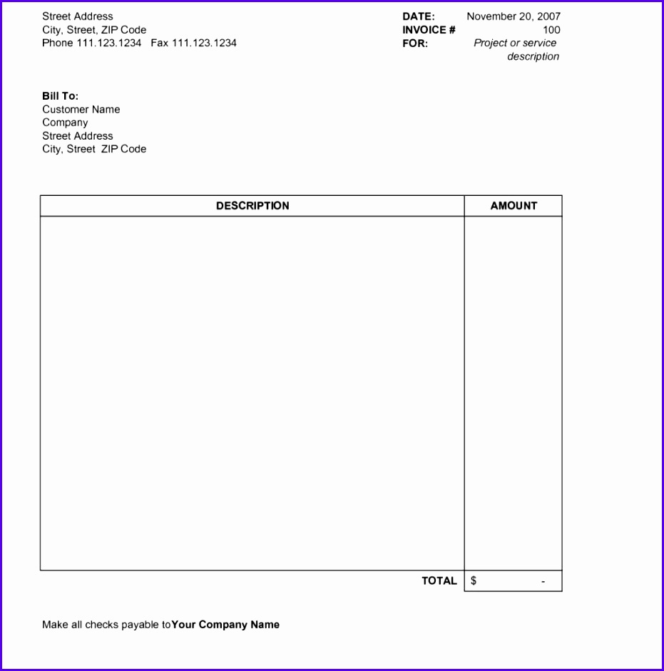 Basic Invoice Template Uk Invoice Template Ideas throughout Uk Invoice Template