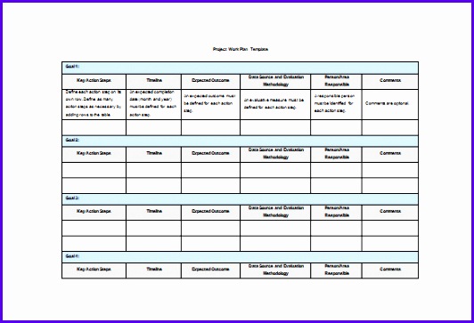 project work plan template 532363