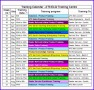 6  Yearly Calendar Template Excel