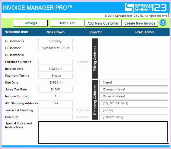 invoice manager 567496