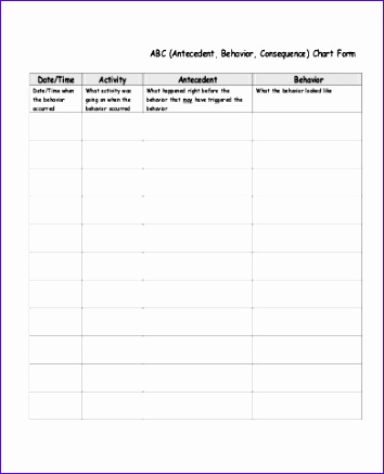 printable behavior chart 354437