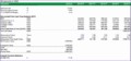 10 Excel Cash Flow forecast Template