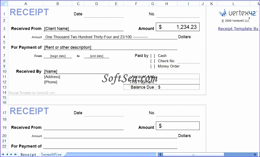 receipt template free word 1042631