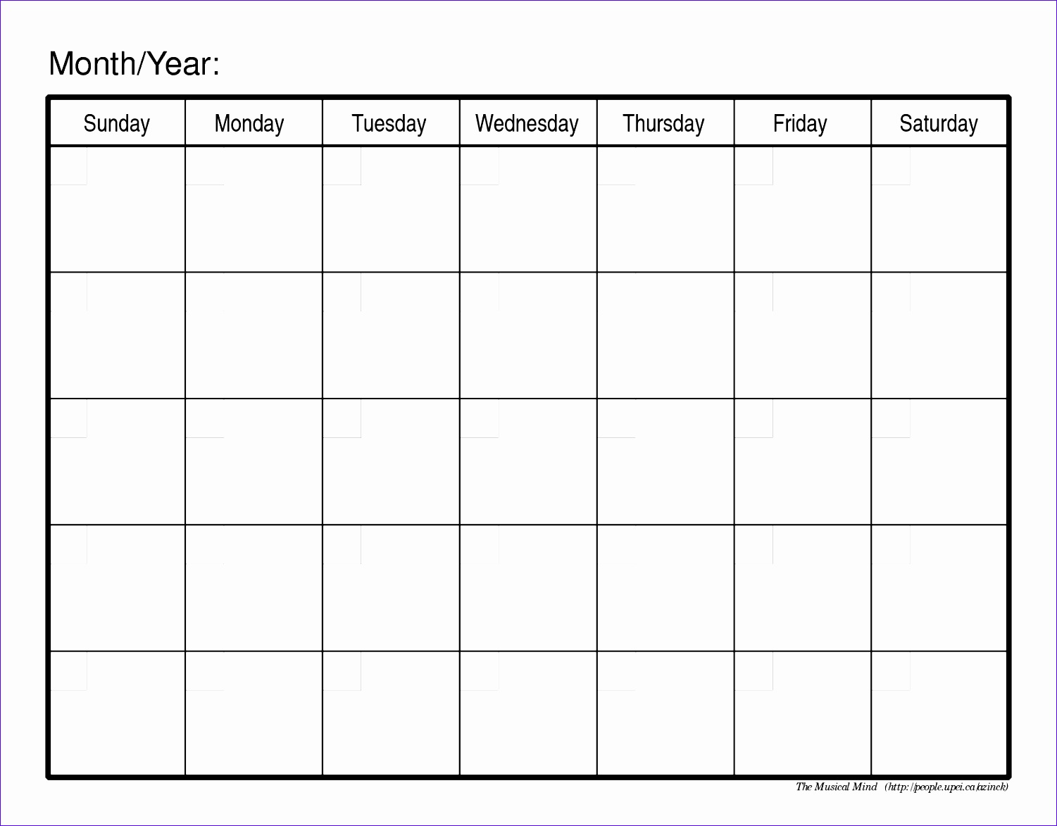 monthly schedule template 15011173