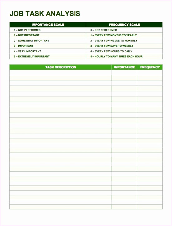 12 task list templates word excel pdf formats 552724