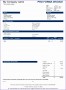 12 Excel Proforma Template
