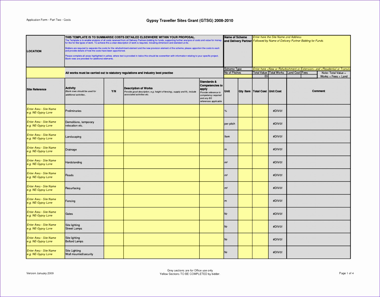 8 Excel Proposal Template Excel Templates