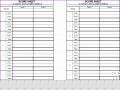 10 Excel Recipe Card Template